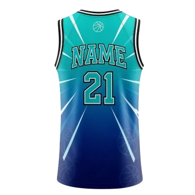 Women's pro V-neck basketball jersey with authentic NBA fabric for elite teams