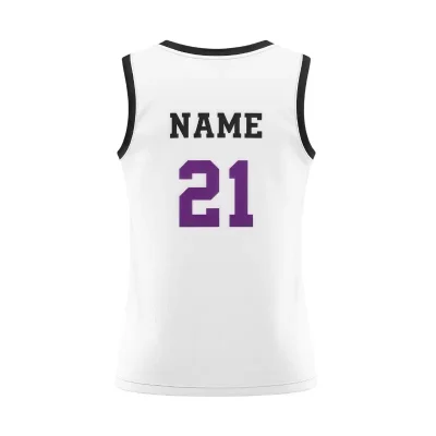 Elite youth and women's basketball jersey with flashed V fabric texture for teams