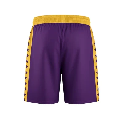 NextPlay Jacquard woven basketball shorts with premium texture and custom sublimated design