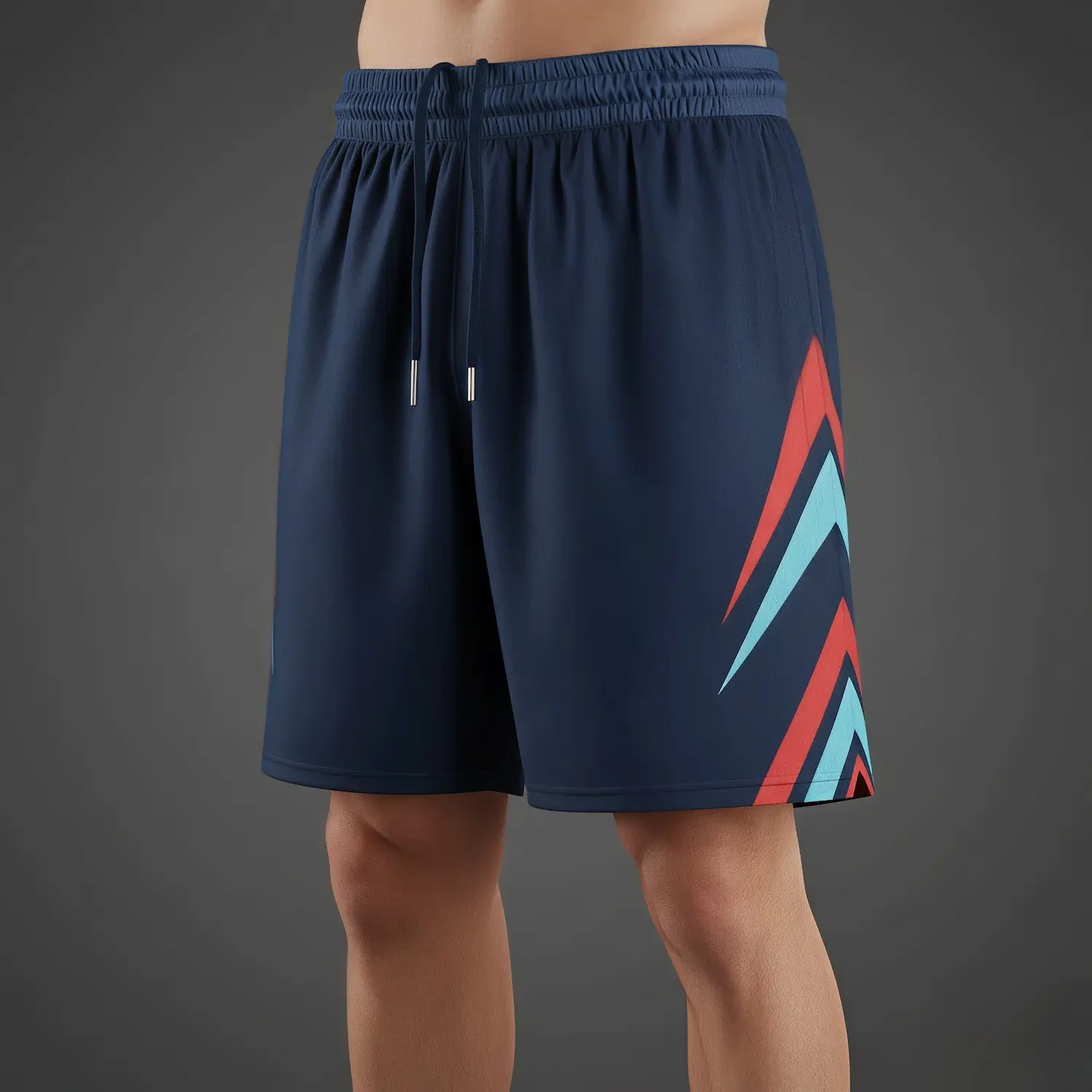 NextPlay short-length basketball shorts with multiple fabric options and custom sublimation
