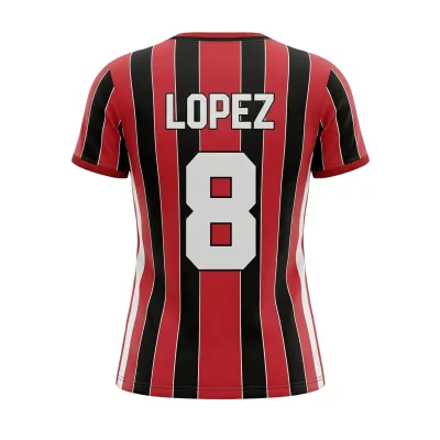 Comparison of three custom women's soccer jerseys showing Birdseye Mesh, Premium Micro-Mesh, and Hybrid Mesh Panel fabrics