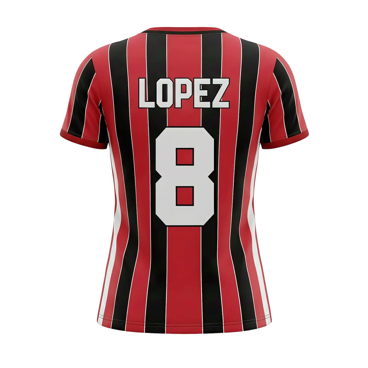 Comparison of three custom women's soccer jerseys showing Birdseye Mesh, Premium Micro-Mesh, and Hybrid Mesh Panel fabrics