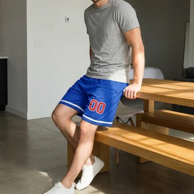 NextPlay reversible basketball shorts with double-sided custom sublimation for unisex and kids