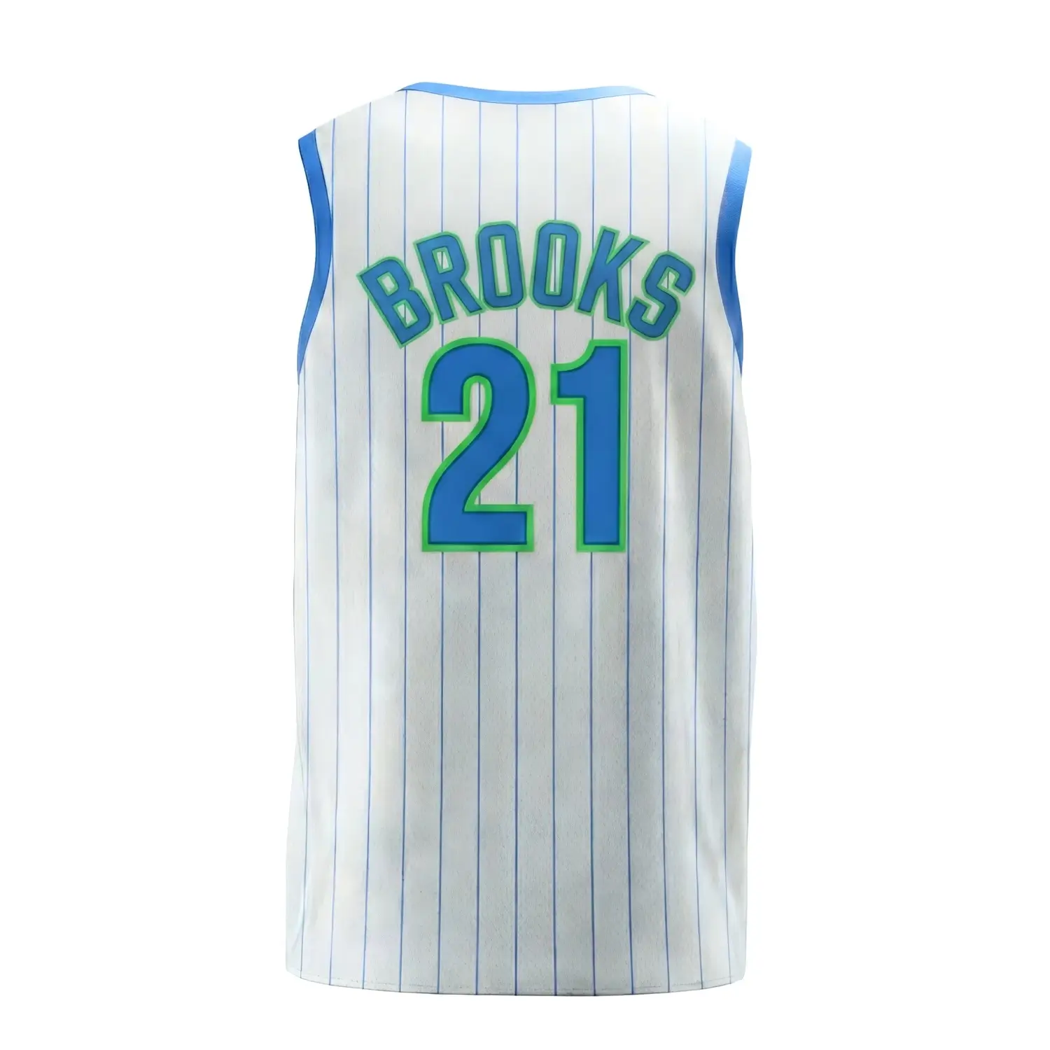 NextPlay Airflow custom basketball jersey with Butterfly Mesh fabric for enhanced cooling, in orange and grey team colors.