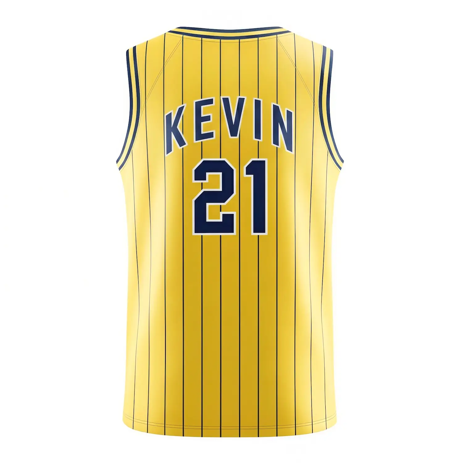 V-neck basketball jersey with 50D mesh for unisex and youth teams