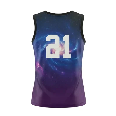 Professional youth and women's basketball jersey with NBA fabric for elite teams and academies