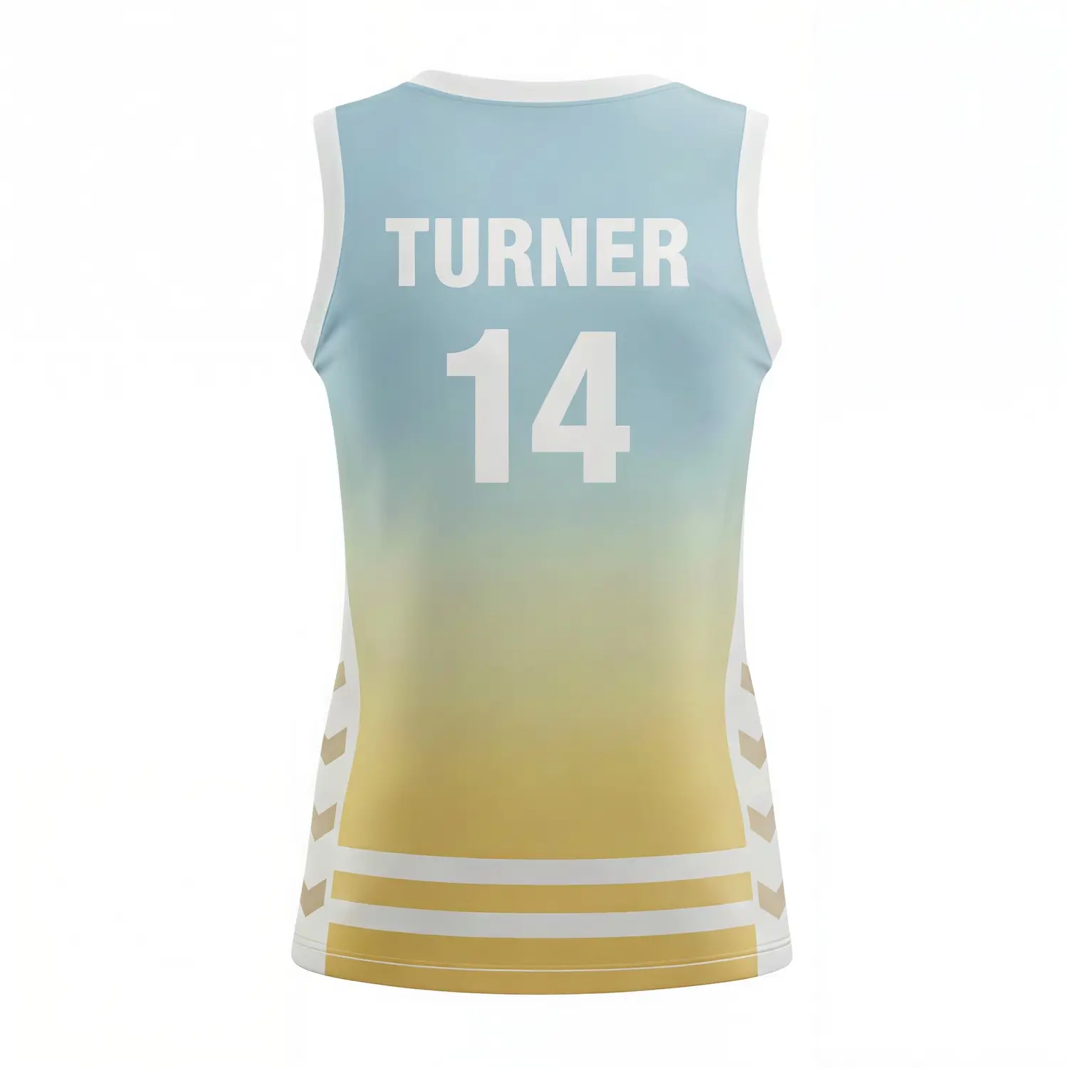 Women's V-neck basketball jersey with side panels for enhanced team styling