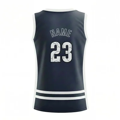 Women's V-neck basketball jersey with side panels and butterfly mesh for maximum airflow