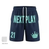 NextPlay short-length training shorts with side pockets for basketball practice and athletic training
