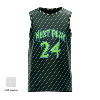 NextPlay Sharp custom basketball jersey for adults and kids, made with red and white sublimated Pro Interlock fabric.