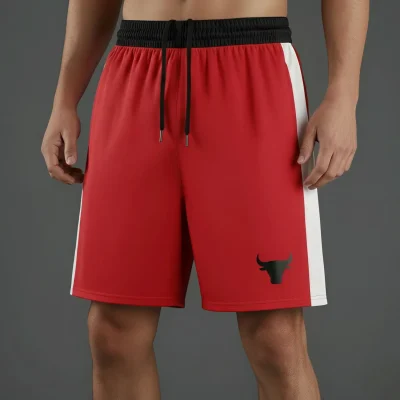 NextPlay BB02 birdseye mesh basketball shorts for teams with custom sublimated design