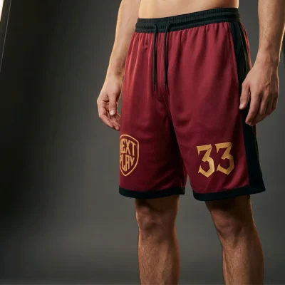 NextPlay training shorts with side pockets for basketball practice and gym workouts