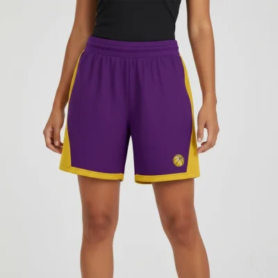 NextPlay women's training shorts with pockets and custom sublimation for basketball practice