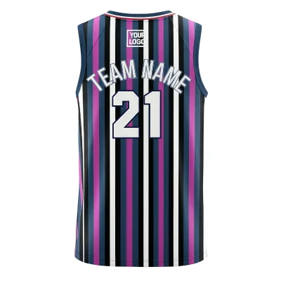 Elite V-neck basketball jersey with flashed V fabric texture for distinctive teams