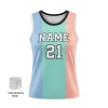 Youth and women's basketball jersey with Butterfly Mesh fabric for enhanced cooling and ventilation