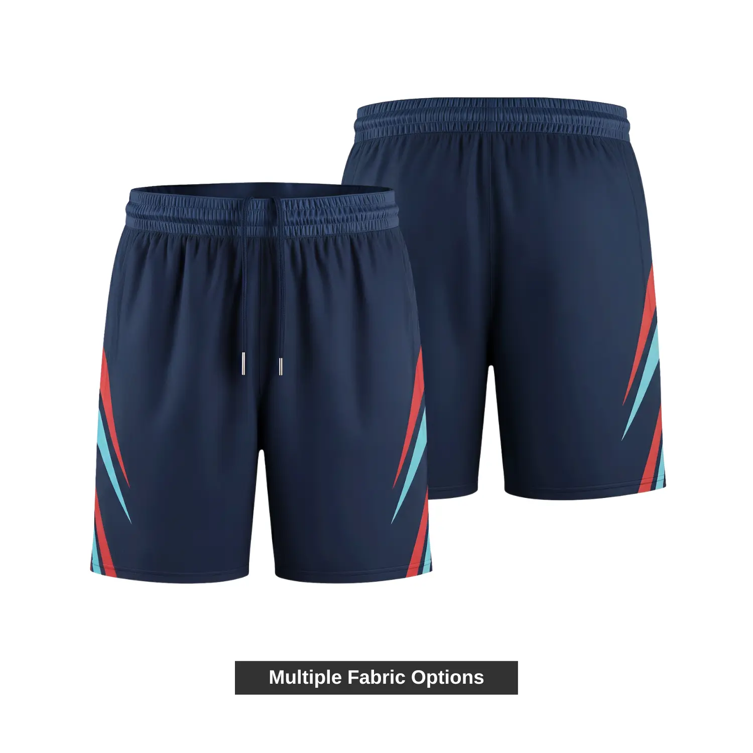 NextPlay short-length basketball shorts with multiple fabric options and custom sublimation