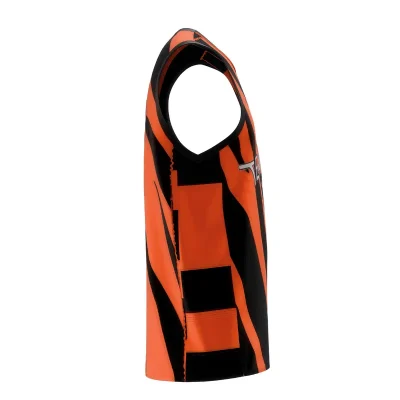 Alternative view of Round Neck Basketball Sublimated Jersey for Unisex & Youth -  160G Jacquard