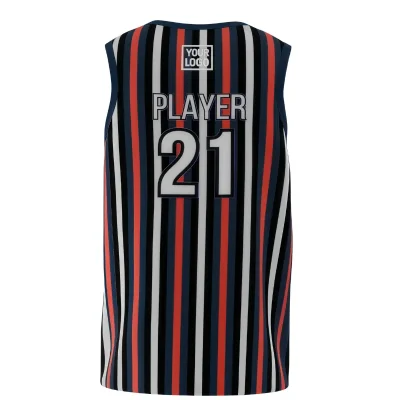 V-neck basketball jersey with butterfly mesh for enhanced airflow and cooling
