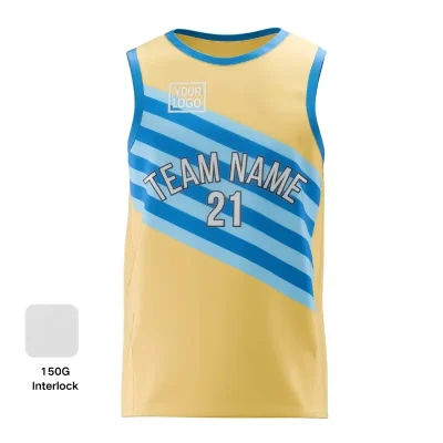 NextPlay Sharp custom basketball jersey for adults and kids, made with red and white sublimated Pro Interlock fabric.