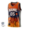  Elite V-neck basketball jersey with side panels and performance mesh for competitive teams