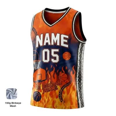 Β Elite V-neck basketball jersey with side panels and performance mesh for competitive teams