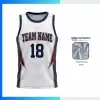 Custom Basketball Jersey – Elite Birdseye Mesh Sublimation Round Neck