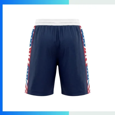 Alternative view of Custom Ultra-Lightweight Basketball Shorts with Sublimation Printing With 100G Birdseye Mesh