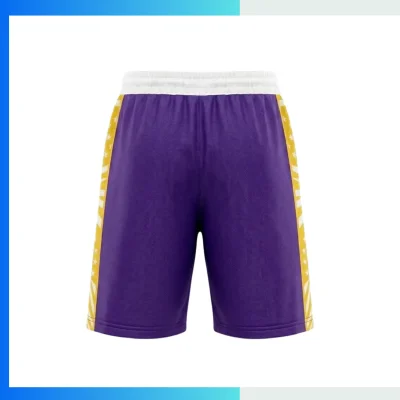 Alternative view of Custom Interlock Basketball Shorts with Sublimation Printing with 150G Interlock