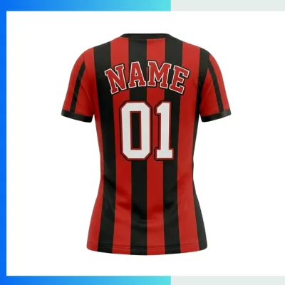 Alternative view of Custom Women's Performance Soccer Jersey – Round Neck | Choose Your Mesh Fabric