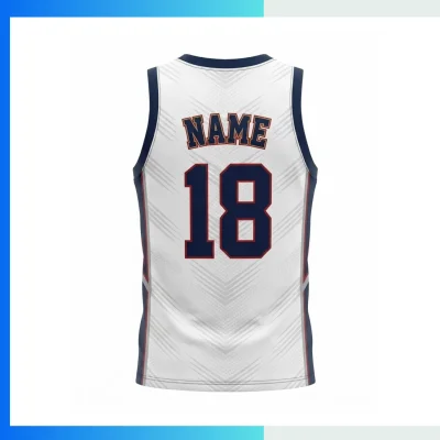Alternative view of Custom Basketball Jersey – Elite Birdseye Mesh Sublimation Round Neck