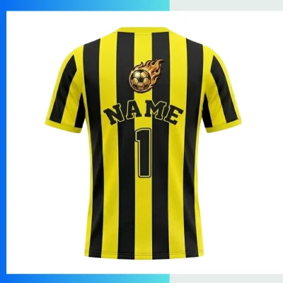 Alternative view of Custom Men’s & Youth Soccer Jerseyswith 160G Birdseye Mesh - Round Neck