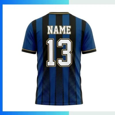 Alternative view of Custom VIP V-Neck Soccer Jersey – 4 Fabric Options | Full Sublimation Team Kit