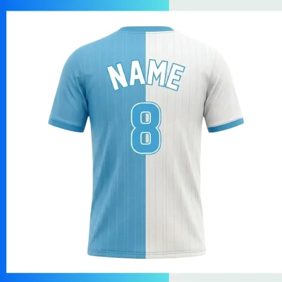 Alternative view of Custom Men's & Youth Soccer Jerseys with180G Spandex Interlock - Round Neck