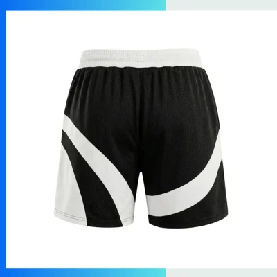 Alternative view of Women’s Custom Basketball Shorts With  Multi-Fabric Customization