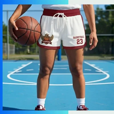 Alternative view of Custom Women’s Basketball Shorts – 2” & 3” Inseam with Multiple Farbic Options