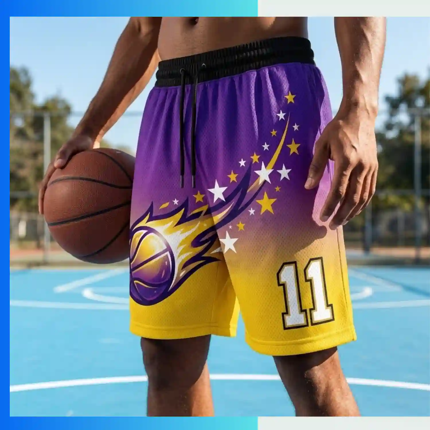 Custom Women’s Training Basketball Shorts with Pockets with 150G Interlock - Image 3