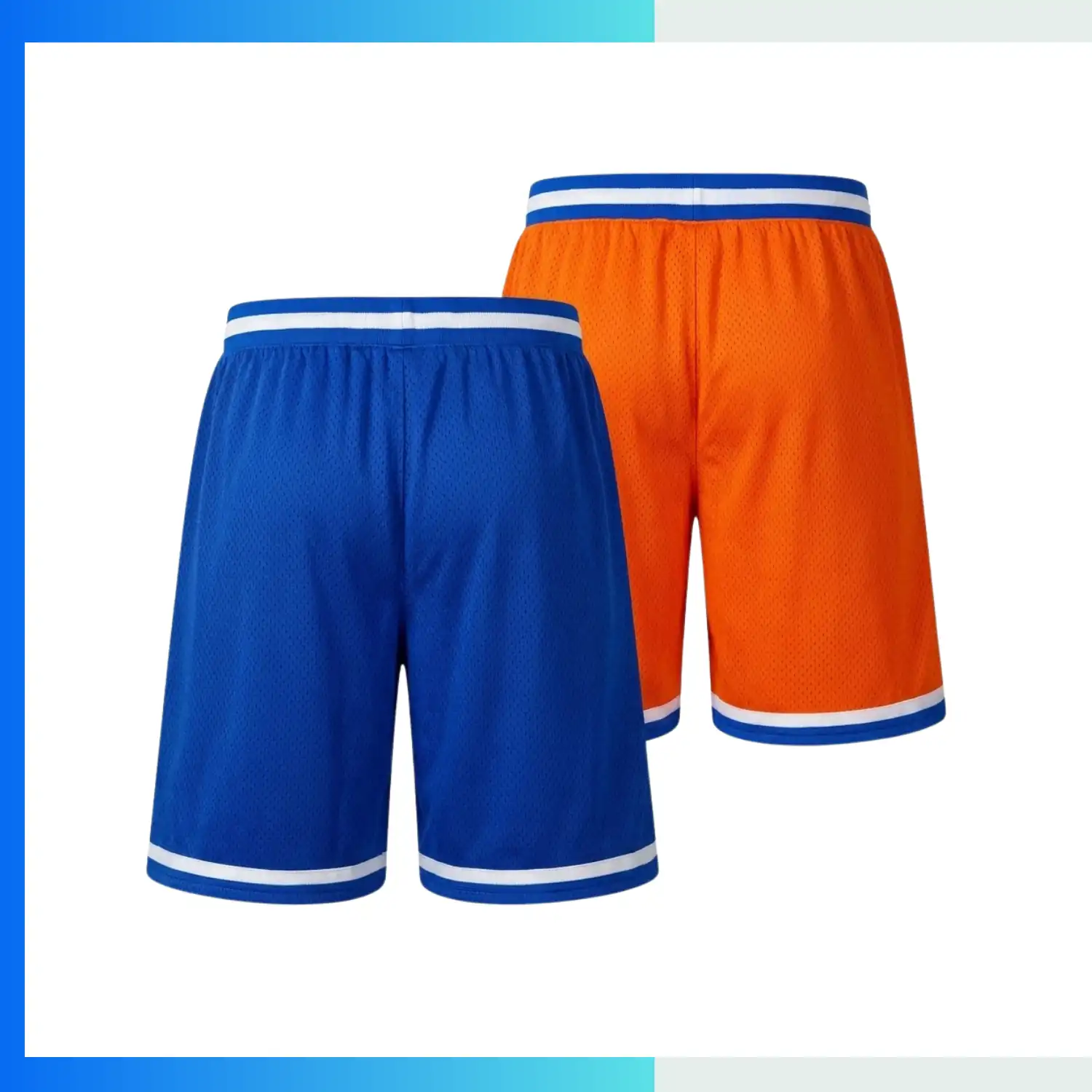 Custom Reversible Basketball Shorts – Double-Sided Game with Multiple Fabric Options - Image 2