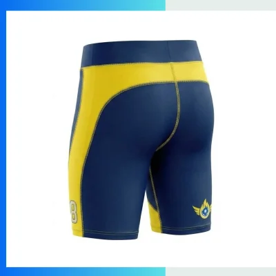 Alternative view of Custom Compression Soccer Shorts – 4-Way Stretch Sublimation Performance Sports Shorts