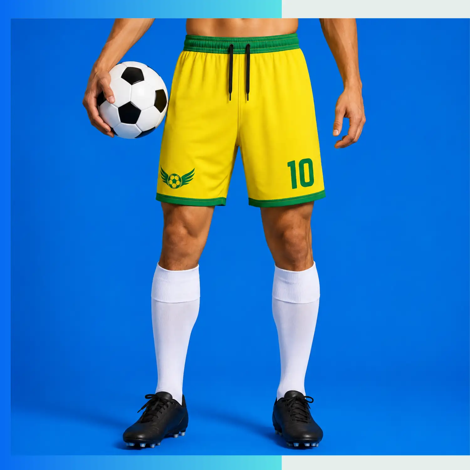 Custom Men’s & Youth Soccer Shorts with 150G Interlock - Image 3