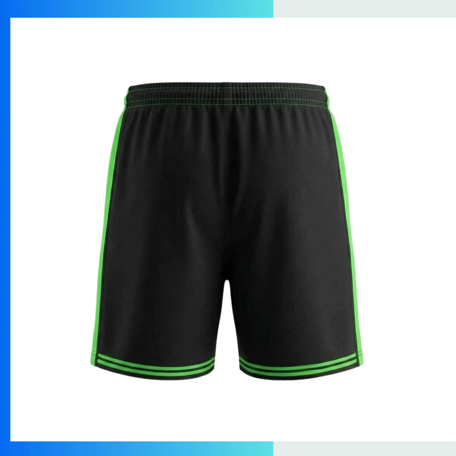Custom Women’s Soccer Shorts – 150G Interlock Full Sublimation Team Performance Shorts - Image 2