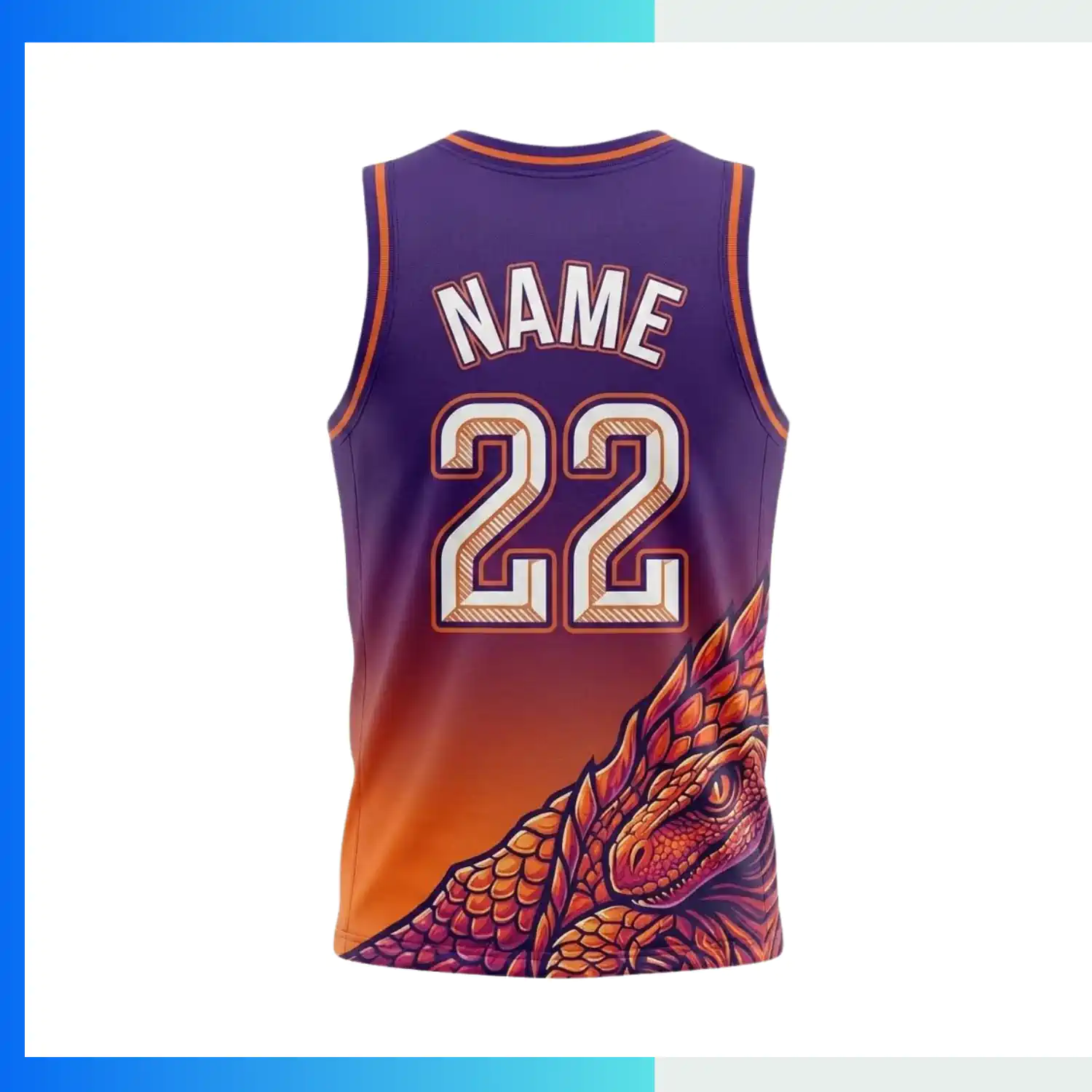 Custom Elite V-Neck Basketball Jersey with 150G Flashed V Fabric - Image 2