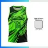 Custom Basketball Jersey – Pro Interlock 150gsm Sublimation Round Neck