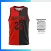 Custom Basketball Jersey – Lightweight Birdseye Mesh Sublimation Round Neck
