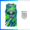 Custom Basketball Jersey – Butterfly Mesh Sublimation Round Neck