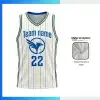 Custom Basketball Jersey V-Neck – Ultra-Lightweight with 50D 100G Mesh