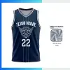 Custom Basketball Jersey V-Neck with 160G Performance Mesh