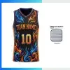 Custom Pro Basketball Jersey V-Neck with Side Panels with 180G NBA Fabric
