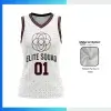 Custom Women’s V-Neck Basketball Jersey with 150G Flashed V Fabric