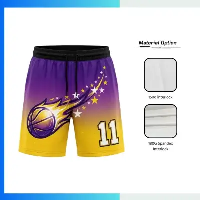 Custom Women’s Training Basketball Shorts with Pockets with 150G Interlock