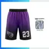 Custom Basketball Shorts With 180G NBA Fabric